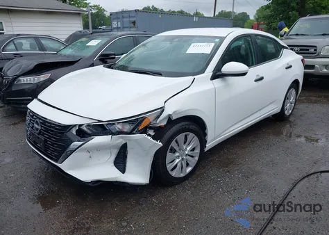 2024 Nissan Sentra S Xtronic Cvt from USA, damaged, VIN 3N1AB8BV0RY309026